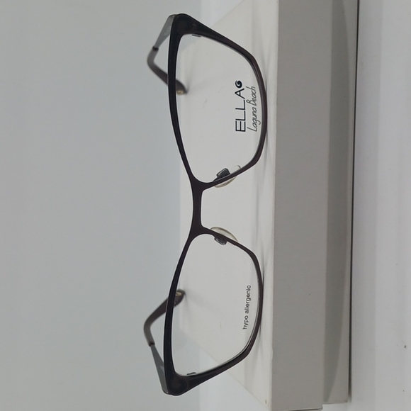 NWOT WOMEN\'S ELLA LAGUNA BEACH EYEGLASS FRAMES 701020 BROWN